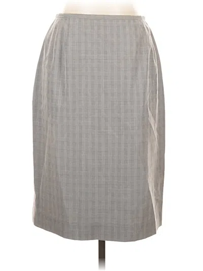 Pre-owned Amanda Smith Casual Skirt In Gray