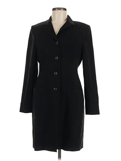 Pre-owned Amanda Smith Coat In Black
