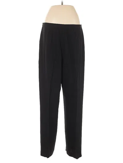 Pre-owned Amanda Smith Dress Pants In Black