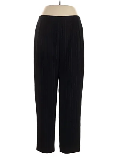 Pre-owned Amanda Smith Dress Pants In Black