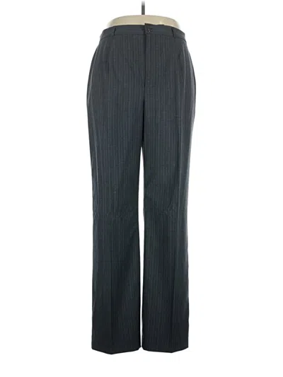 Pre-owned Amanda Smith Dress Pants In Gray
