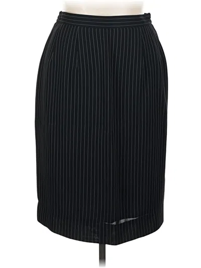 Pre-owned Amanda Smith Formal Skirt In Black
