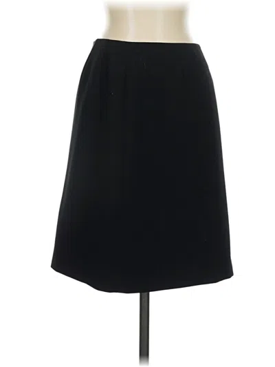 Pre-owned Amanda Smith Formal Skirt In Black