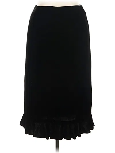 Pre-owned Amanda Smith Formal Skirt In Black