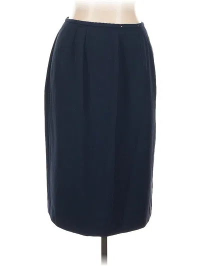 Pre-owned Amanda Smith Formal Skirt In Blue