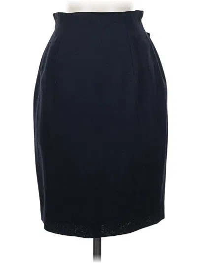 Pre-owned Amanda Smith Formal Skirt In Blue