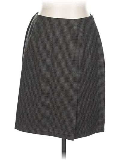 Pre-owned Amanda Smith Formal Skirt In Gray