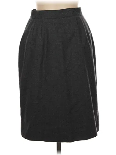 Pre-owned Amanda Smith Formal Skirt In Gray
