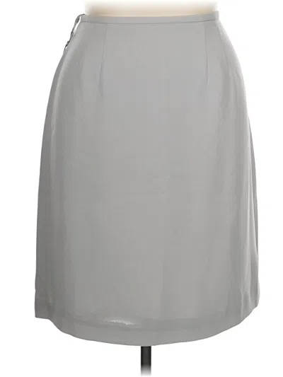 Pre-owned Amanda Smith Formal Skirt In Gray