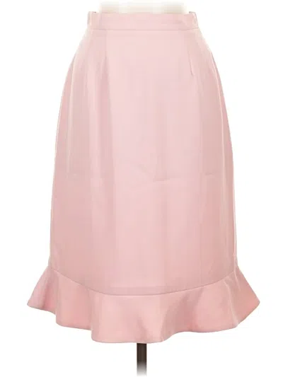Pre-owned Amanda Smith Formal Skirt In Pink
