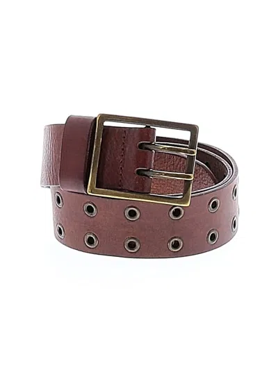 Pre-owned Amanda Smith Leather Belt In Brown
