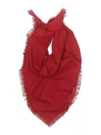 Pre-owned Amanda Smith Scarf In Red