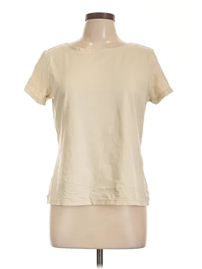 Pre-owned Amanda Smith Short Sleeve T-shirt In Ivory