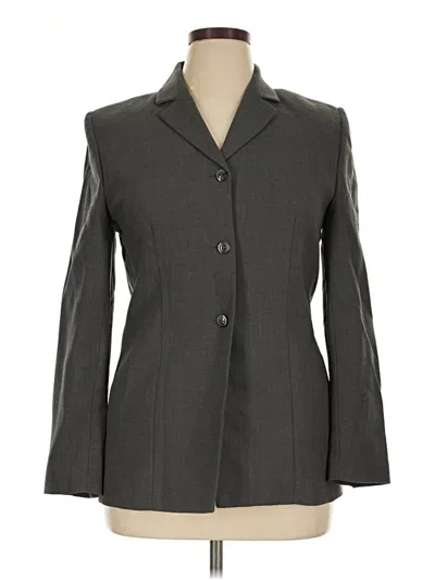 Pre-owned Amanda Smith Wool Blazer Jacket In Gray