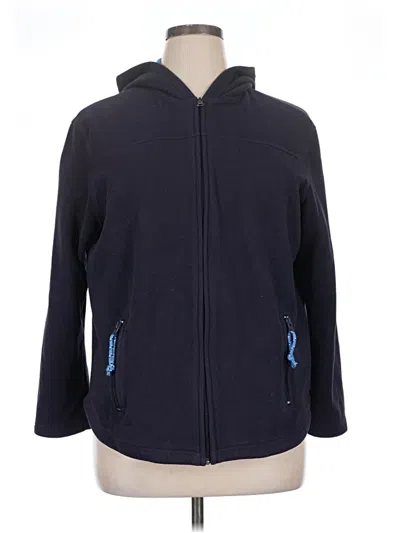 Pre-owned Amanda Smith Zip Up Hoodie In Blue