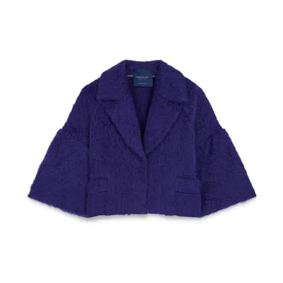 Amanda Thompson Couture Women's Edie Jacket - Electric Purple Mohair