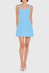 Amanda Uprichard Ace Mini Dress In Blue