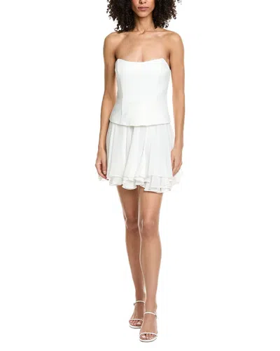 Amanda Uprichard Airess Mini Dress In White