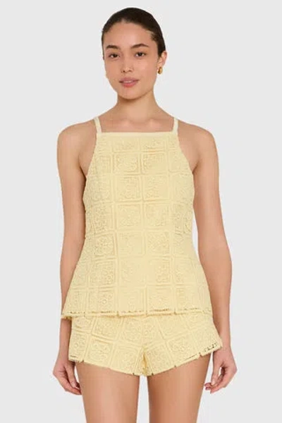 Amanda Uprichard X Revolve Alaska Top In Yellow