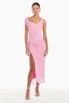 Amanda Uprichard Aliana Dress In Light Pink In Light Pink,hot Pink