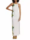 Amanda Uprichard Alicanta Maxi Dress In Lemonhead In Multi