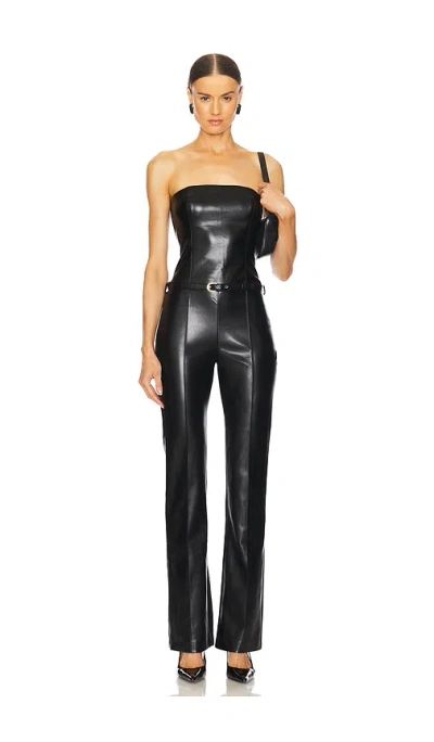 Amanda Uprichard Amoret Jumpsuit In Black