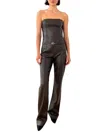 Amanda Uprichard Amoret Jumpsuit In Black In Black