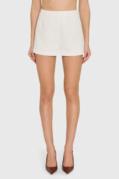 Amanda Uprichard Amoretta Shorts In White