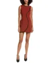 Amanda Uprichard Andie Sheath Dress In Brown