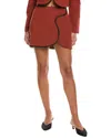 Amanda Uprichard Andie Skirt In Brown