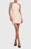 Amanda Uprichard Andrea Dress In Beige