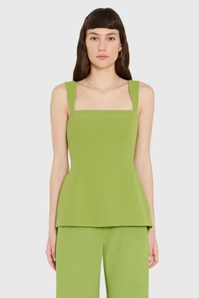 Amanda Uprichard Andreina Top In Green