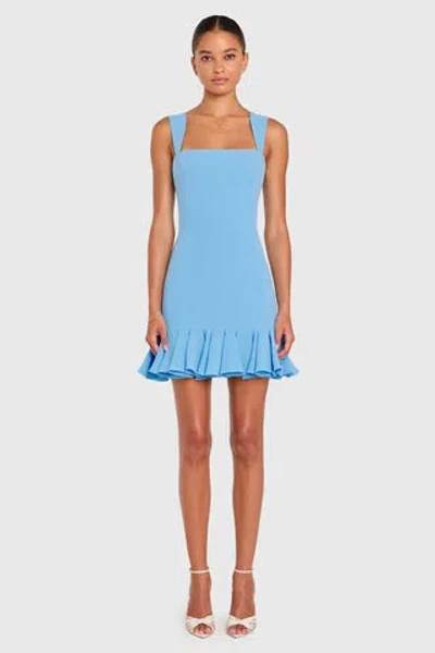 Amanda Uprichard Annabeth Dress In Blue
