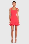 Amanda Uprichard Annabeth Dress In Brown