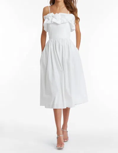 Amanda Uprichard Annemarie Dress In White