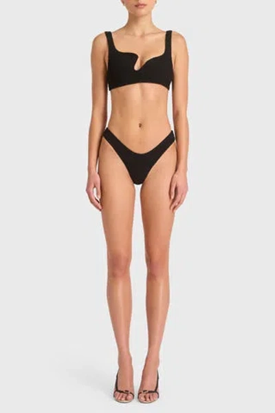 Amanda Uprichard Anouk Bikini Bottom In Black