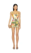 Amanda Uprichard April Romper In Multi