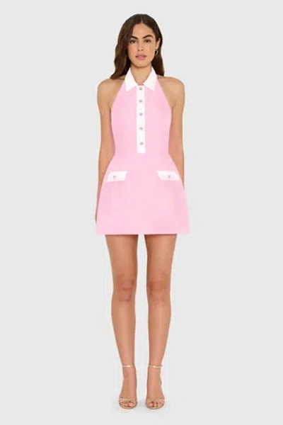 Amanda Uprichard Archer Romper In Gold