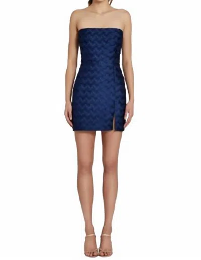 Amanda Uprichard Arely Dress In Navy