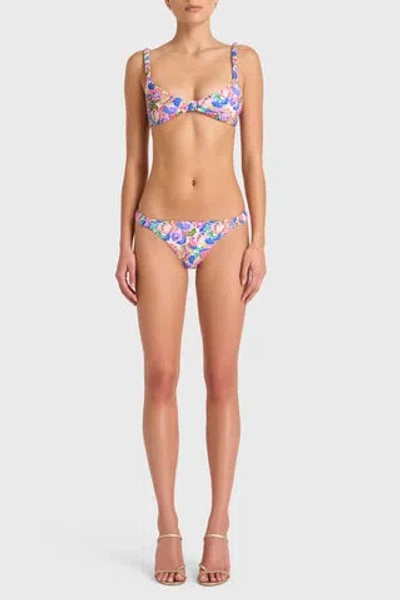 Amanda Uprichard Ashby Bikini Bottom In Fleetwood Print