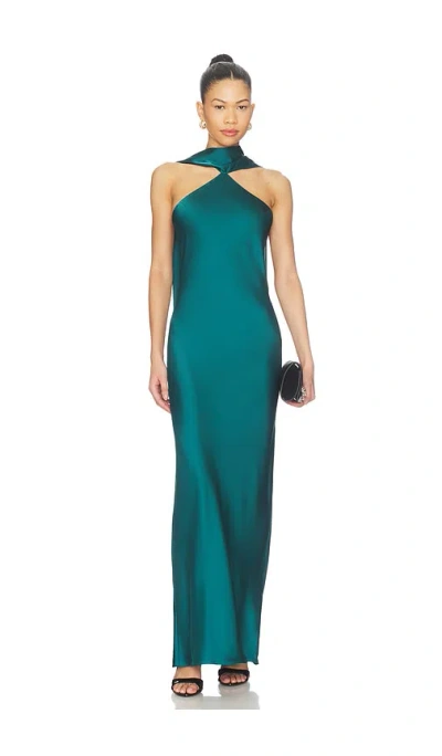 Amanda Uprichard Ashton Gown In Green