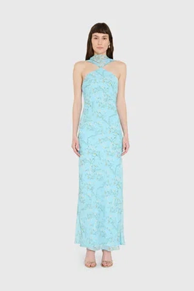 Amanda Uprichard Ashton Maxi In Blue
