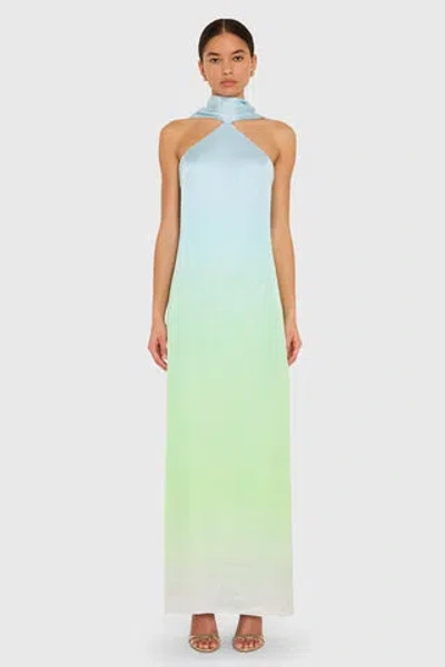 Amanda Uprichard X Revolve Ashton Maxi Dress In Blue