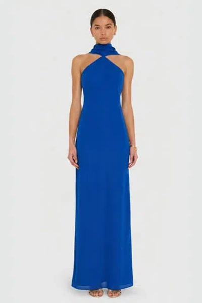 Amanda Uprichard Ashton Maxi In Blue