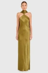 Amanda Uprichard Ashton Maxi In Green