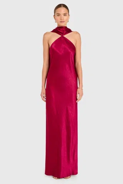 Amanda Uprichard Ashton Maxi In Red