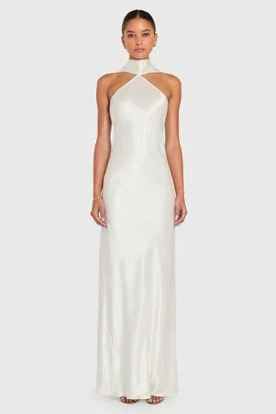 Amanda Uprichard Ashton Maxi In White