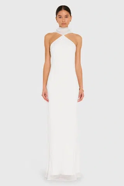 Amanda Uprichard Ashton Maxi In White