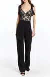 Amanda Uprichard Audrielle Wide-leg Jumpsuit In Black