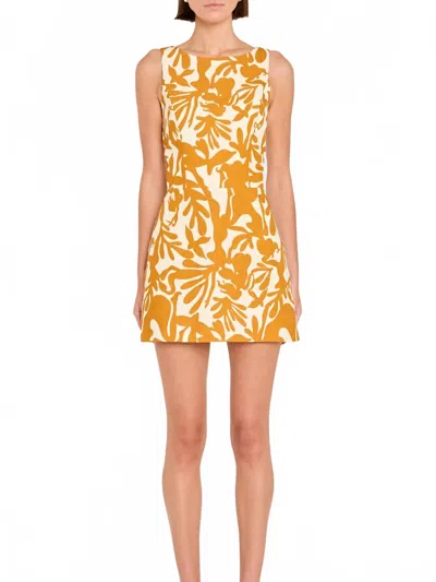 AMANDA UPRICHARD AVELLINA SKORT ROMPER IN BOTTICELLI PRINT